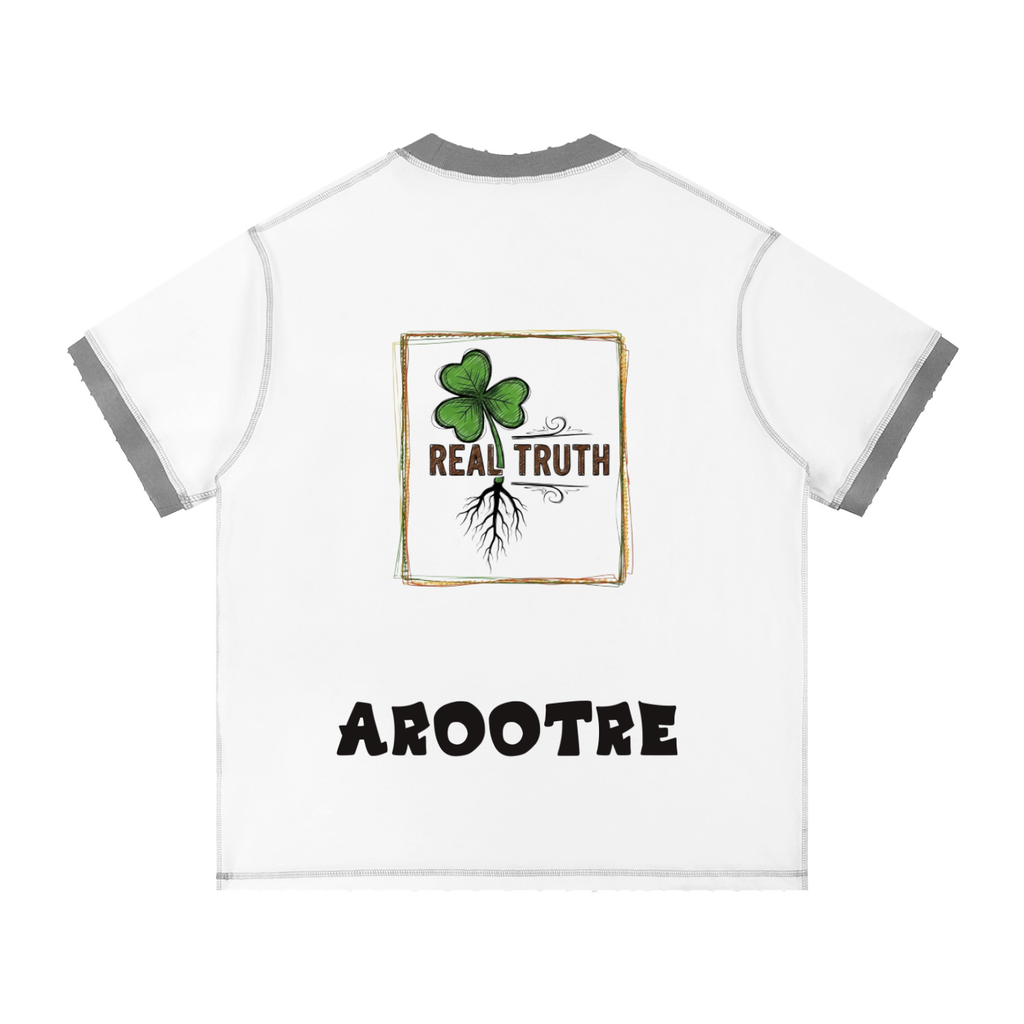 Contrast-Stitched Cotton T-Shirt