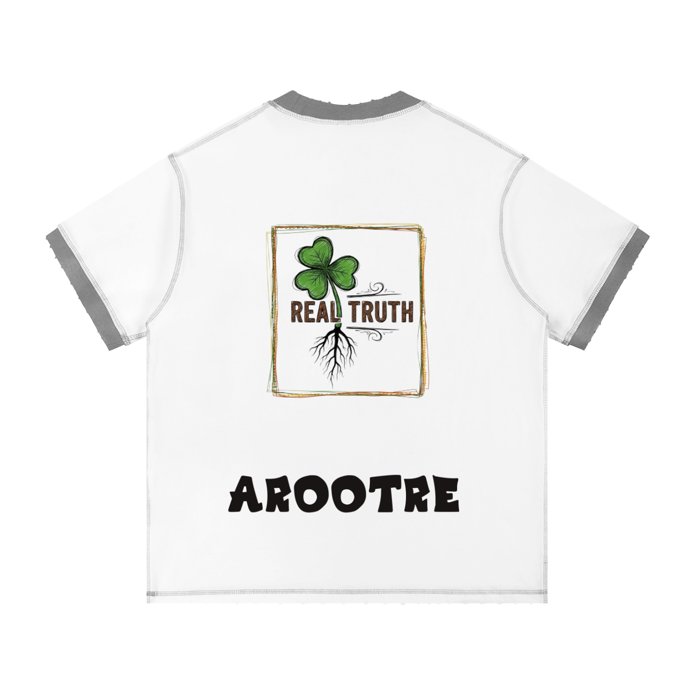 Contrast-Stitched Cotton T-Shirt