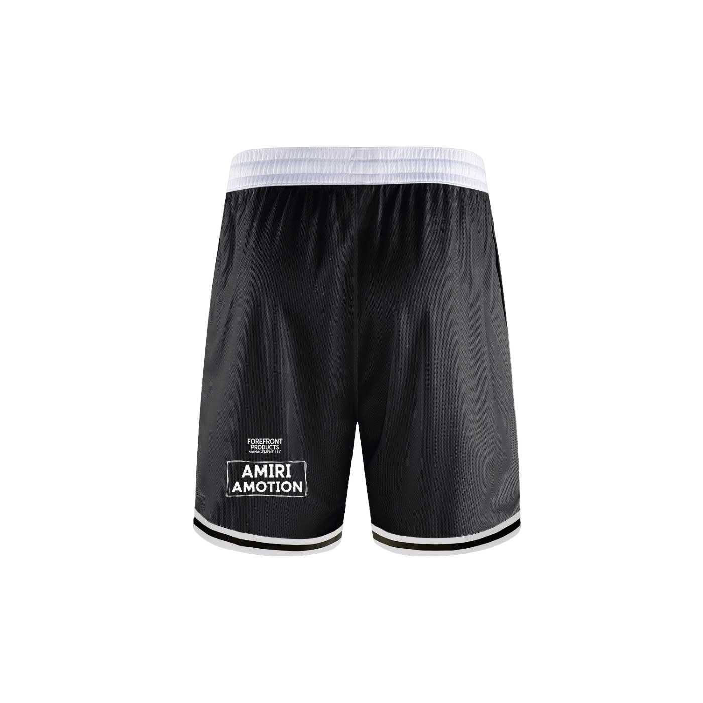 Classic Stripe Trim Basketball Shorts