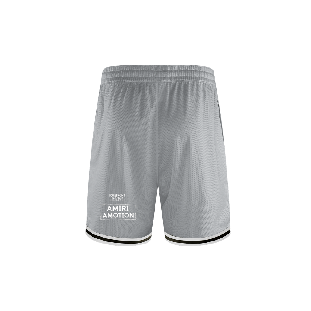 Classic Stripe Trim Basketball Shorts