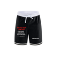 Classic Stripe Trim Basketball Shorts