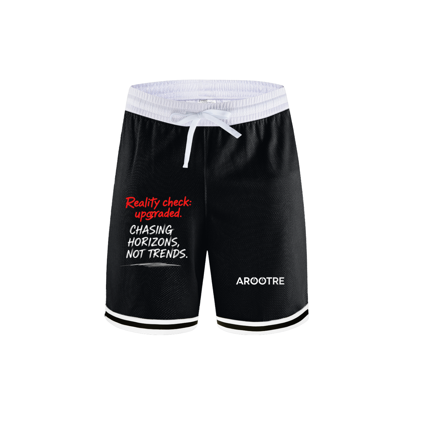 Classic Stripe Trim Basketball Shorts